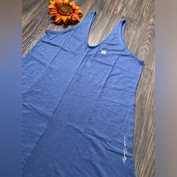 🦋B2G1🦋SALT LIFE Washed Navy BEACH BABE Tank CoverUp Dress NWOT - Picture 8 of 9